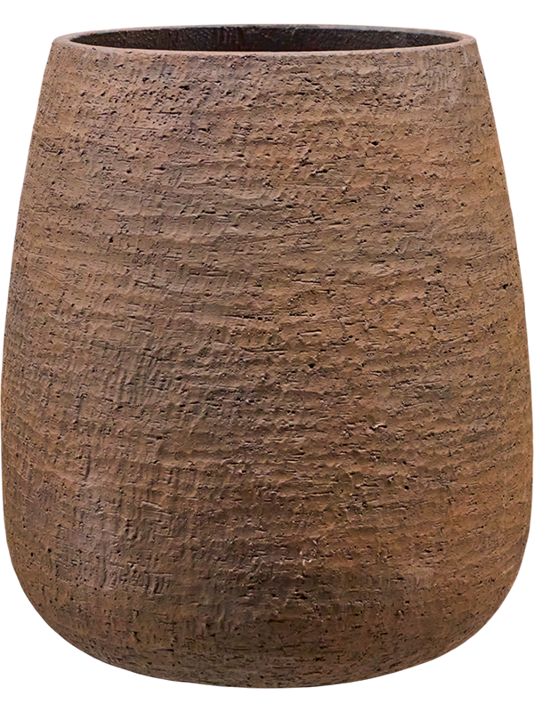 Dolomites Plant Pot 58cm Height 37cm Dia Planter Dark Brown