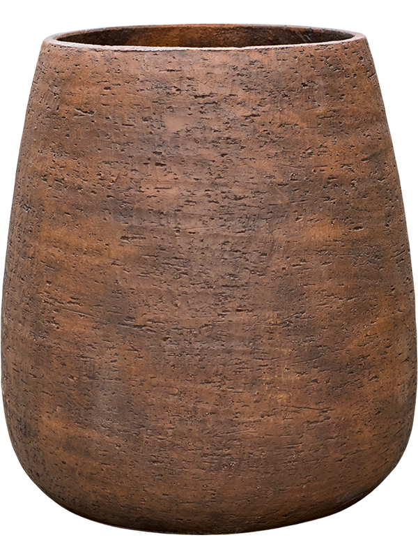 Dolomites Plant Pot 50cm Height 32cm Dia Planter Dark Brown