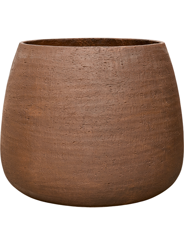 Dolomites Plant Pot 57cm Height 51cm Dia Planter Dark Brown