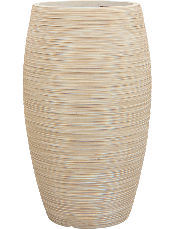 Baq Dune Plant Pot 60cm Height 27cm Dia Emperor Beige