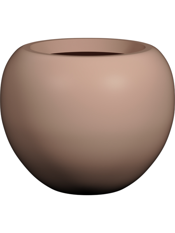 Elemental Plant Pot 37cm Height 29cm Dia Stream XS, Powder Pink