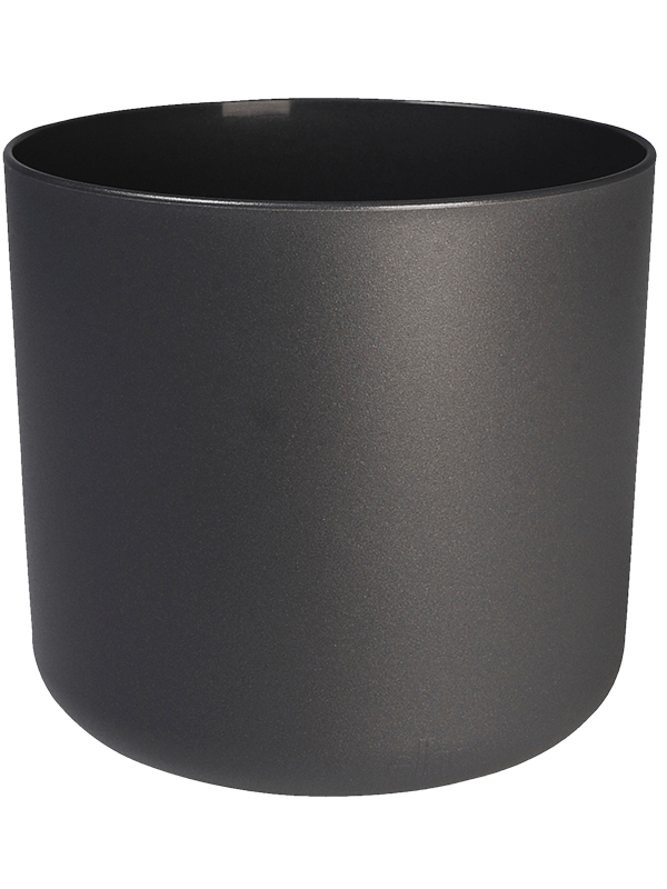 B. For Soft Plant Pot 13cm Height 13cm Dia Round Anthracite
