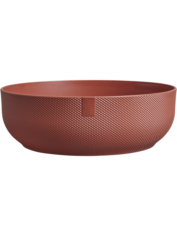 Jazz Plant Pot 9cm Dia Bowl Tuscan Red