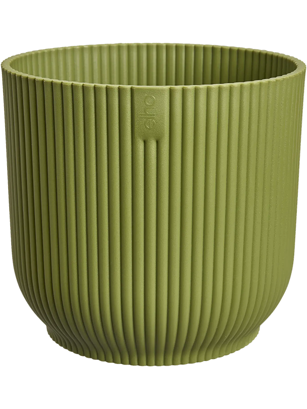 Vibes Fold Plant Pot 44cm Height 46cm Dia Round Fern Green