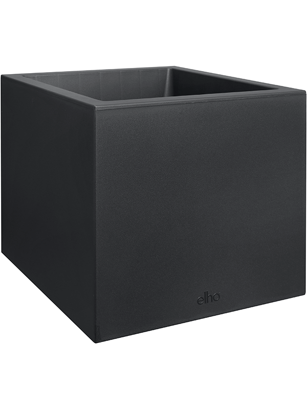 Vivo Next Plant Pot 38cm Height 32cm Dia Square Living Black
