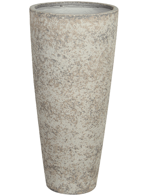 Cement & Stone Plant Pot 80cm Height 32cm Dia Dax L Dioriet Grey