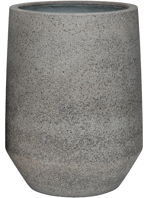 Cement & Stone Plant Pot 68cm Height 41cm Dia Harith High L, Dioriet Grey