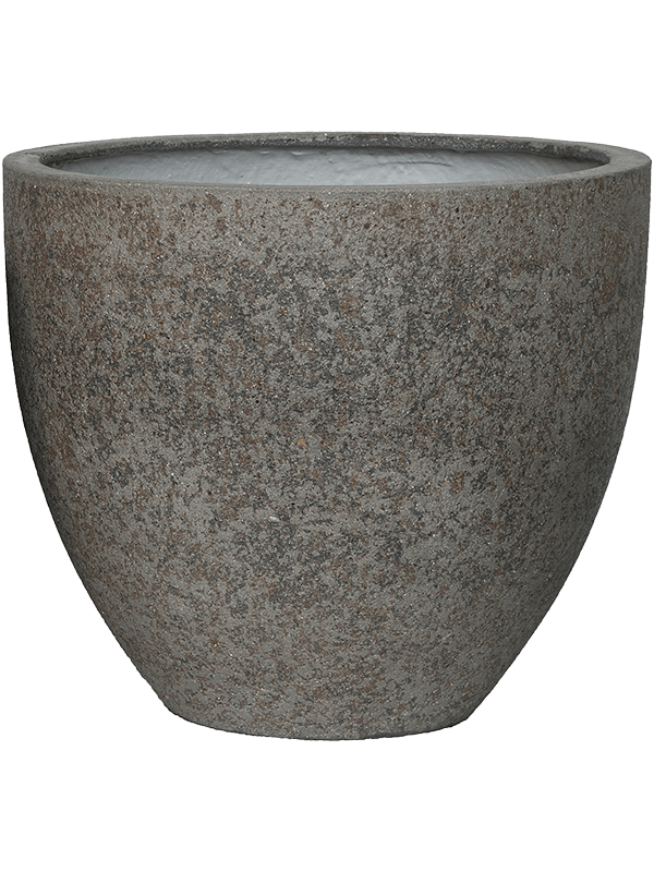 Cement & Stone Plant Pot 29cm Height 29cm Dia Jesslyn XXS, Dioriet Grey