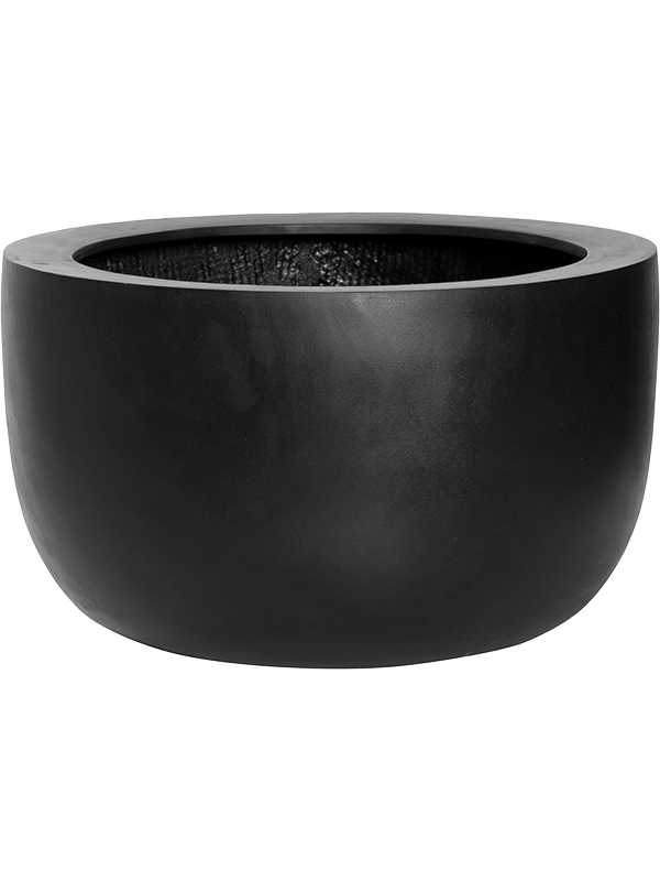 Fiberstone Plant Pot 27cm Height 35cm Dia Sunny L Black
