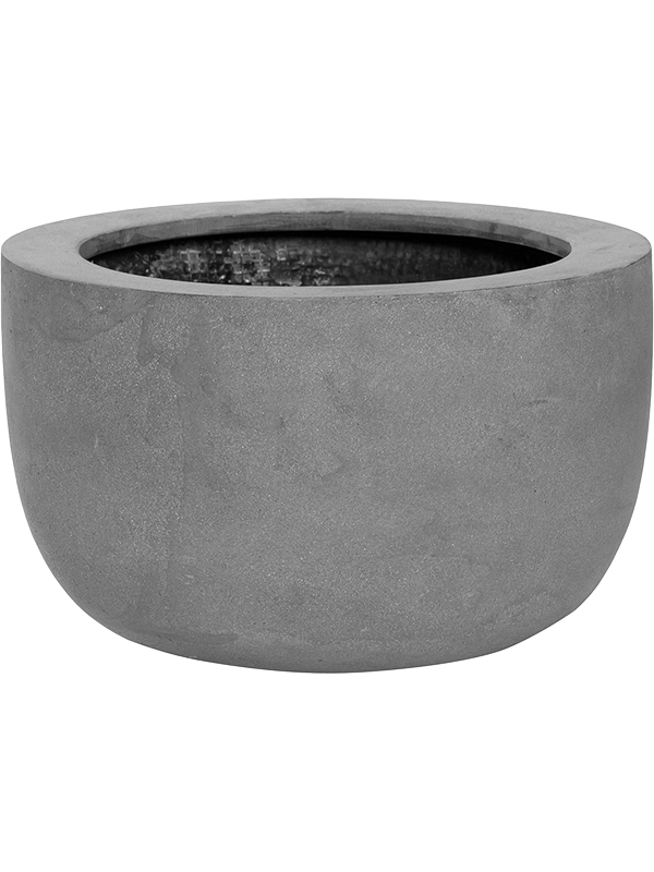 Fiberstone Plant Pot 20cm Height 25cm Dia Sunny M Grey