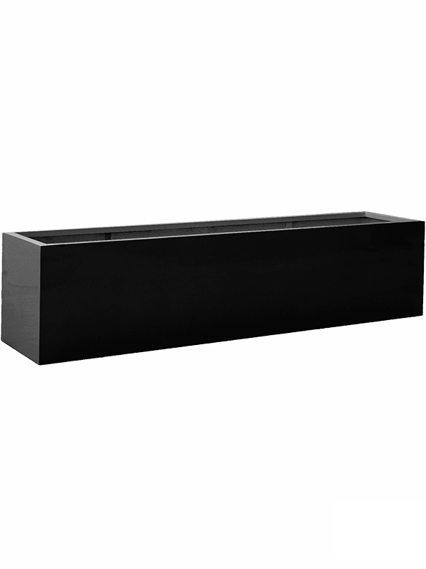 Fiberstone Plant Pot 60cm Height 36cm Dia Jumbo Jort L Black