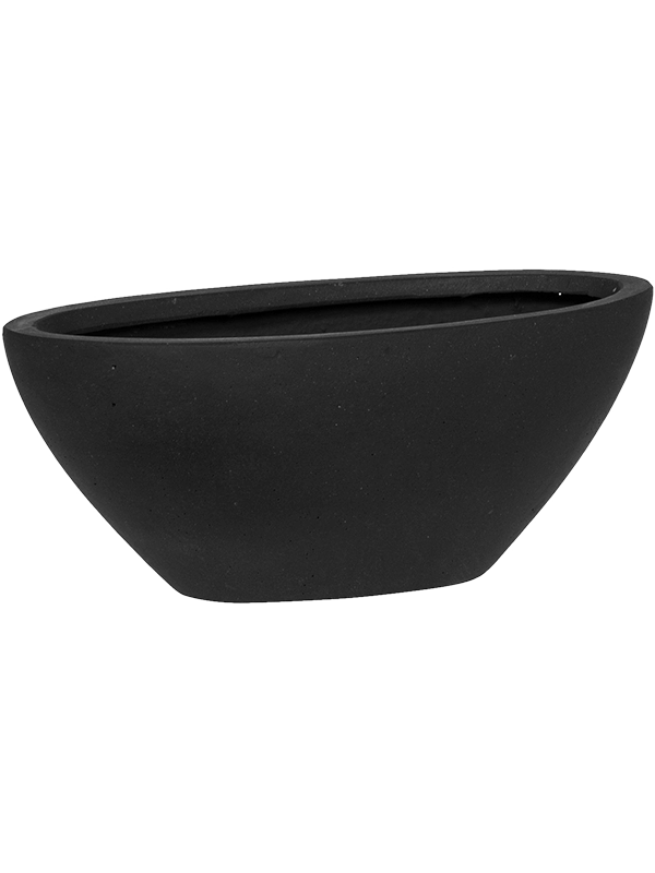Fiberstone Plant Pot 13cm Height 12cm Dia Dorant XS Matt Black