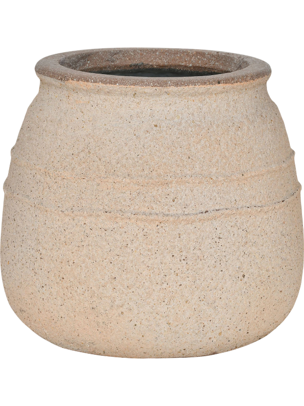 Mediterranean Plant Pot 28cm Height 19cm Dia Hestia S Sahara Sand