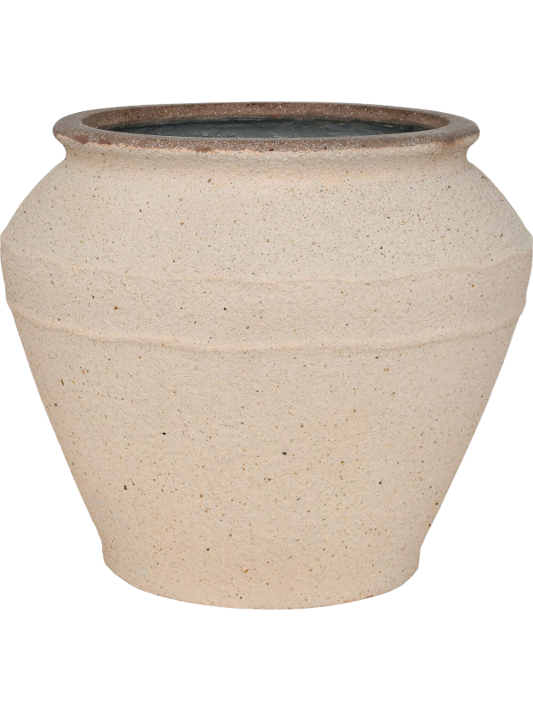 Mediterranean Plant Pot 46cm Height 37cm Dia Eros L Sahara Sand