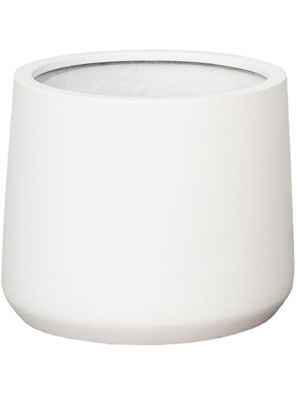 Fiberstone Plant Pot 77cm Dia Jumbo Patt S Matt White