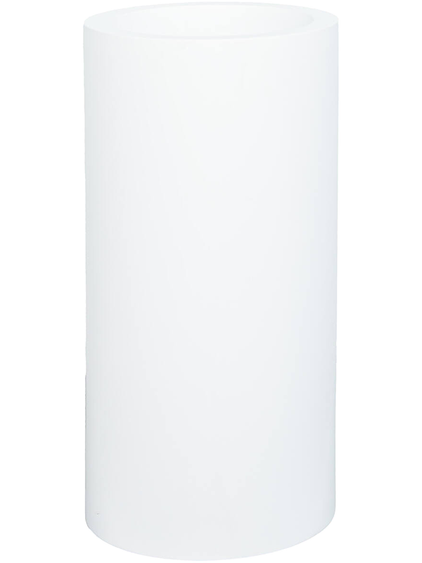 Fiberstone Plant Pot 60cm Height 24cm Dia Klax M Matt White