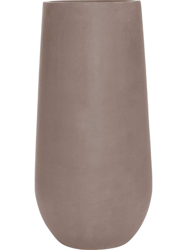 Fiberstone Plant Pot 70cm Height 25cm Dia Nax M, Taupe