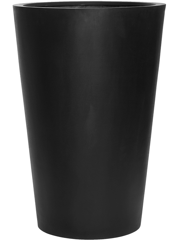Fiberstone Plant Pot 90cm Height 52cm Dia Belle L Black