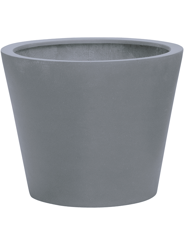 Fiberstone Plant Pot 35cm Height 34cm Dia Bucket XS Grey