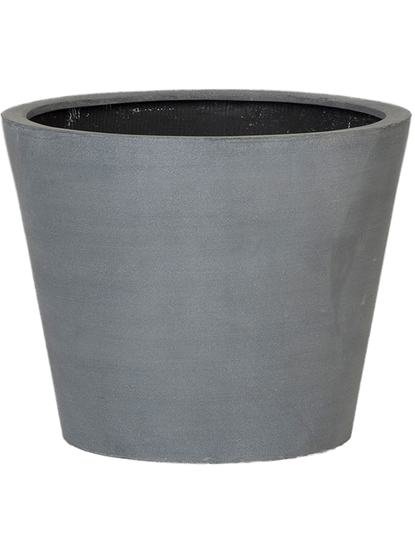 Fiberstone Plant Pot 40cm Height 43cm Dia Bucket S Grey