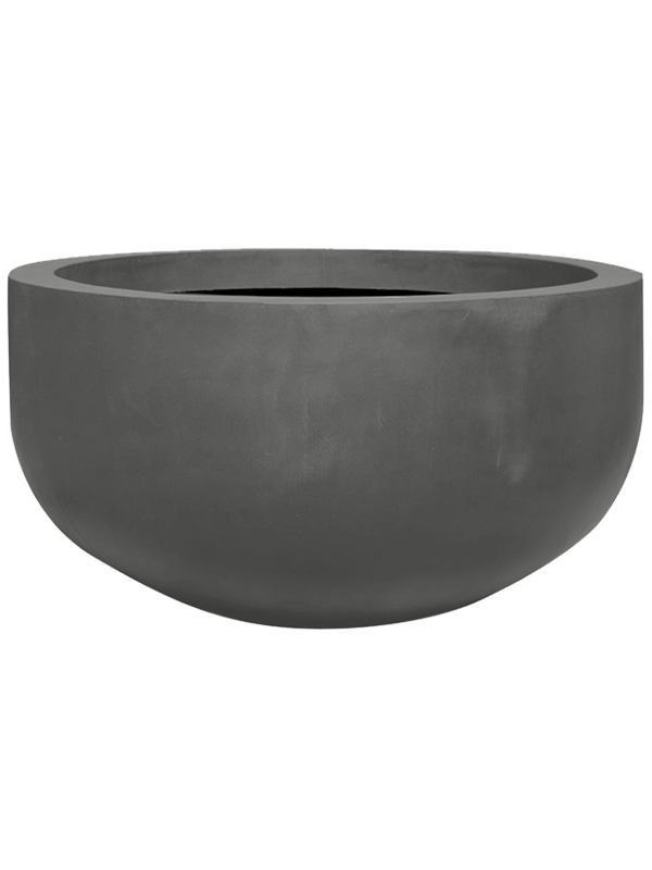 Fiberstone Plant Pot 68cm Height 114cm Dia City Bowl L Grey