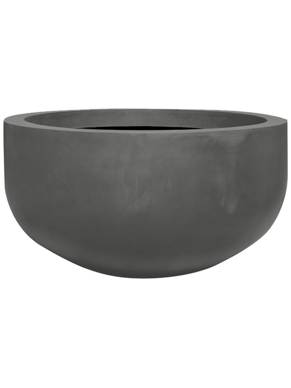 Fiberstone Plant Pot 60cm Height 96cm Dia City Bowl M Grey