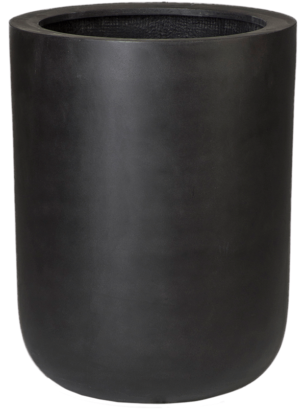 Fiberstone Plant Pot 60cm Height 36cm Dia Dice XL Black