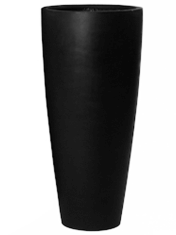 Fiberstone Plant Pot 100cm Height 40cm Dia Dax XL Black