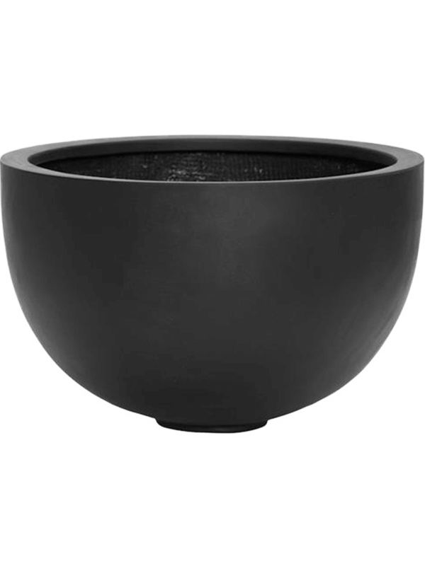 Fiberstone Plant Pot 28cm Height 36cm Dia Bowl M Black