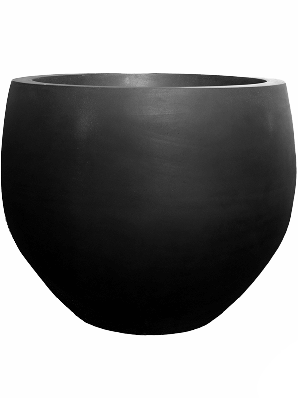 Fiberstone Plant Pot 114cm Height 114cm Dia Jumbo Orb L Black
