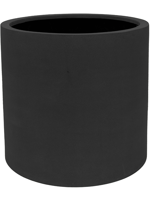 Fiberstone Plant Pot 50cm Height 45cm Dia Max L Black