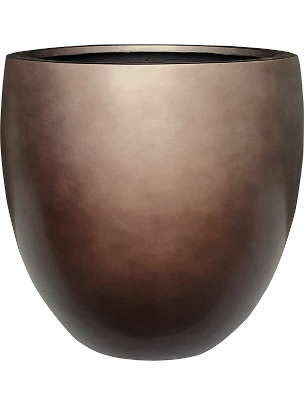 Baq Gradient Plant Pot 51cm Height 44cm Dia Balloon Matt Coffee
