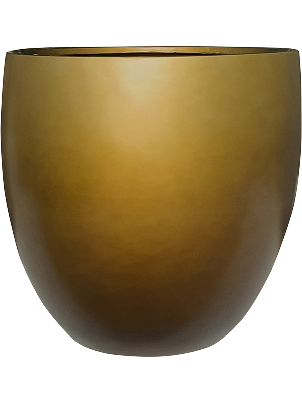 Baq Gradient Plant Pot 51cm Height 44cm Dia Balloon Matt Honey