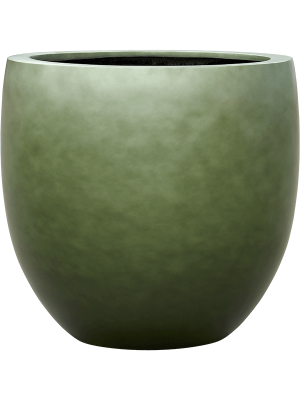 Baq Gradient Plant Pot 68cm Height 57cm Dia Balloon Matt Forest Green