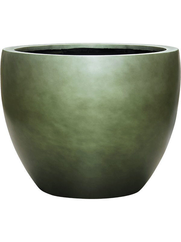 Baq Gradient Plant Pot 56cm Height 58cm Dia Couple Matt Forest Green