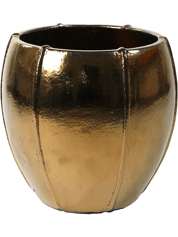Moda Plant Pot 43cm Height 34cm Dia Emperor Gold