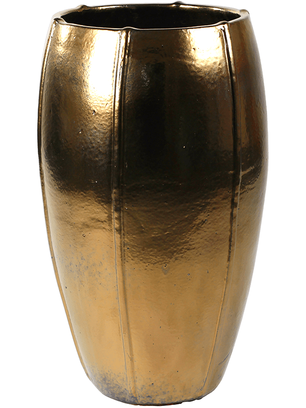 Moda Plant Pot 74cm Height 35cm Dia Emperor Gold