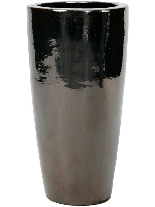 Plain Plant Pot 90cm Height 38cm Dia Partner Metal Glaze
