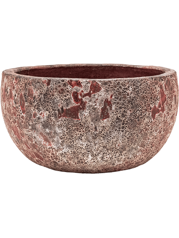 Baq Lava Plant Pot 29cm Height 44cm Dia Bowl Relic Pink