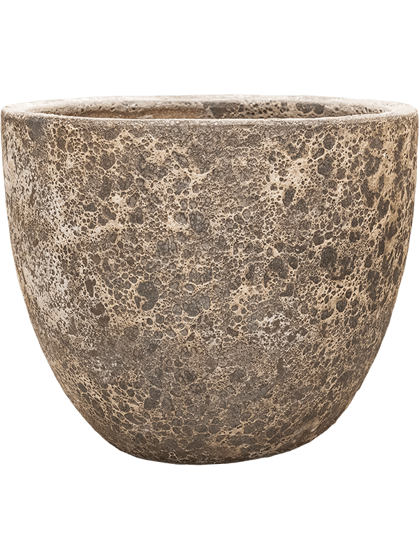 Baq Lava Plant Pot 48cm Height 48cm Dia Couple Relic Rust Metal
