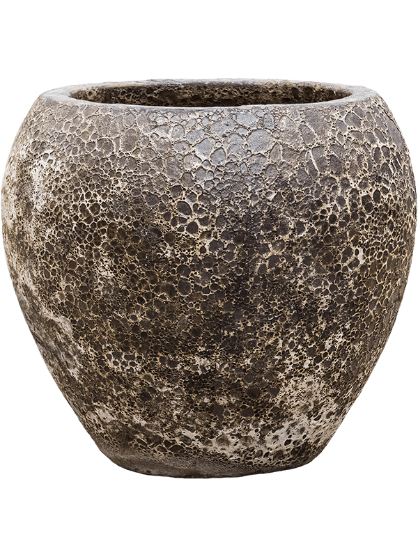 Baq Lava Plant Pot 50cm Height 37cm Dia Balloon Relic Black
