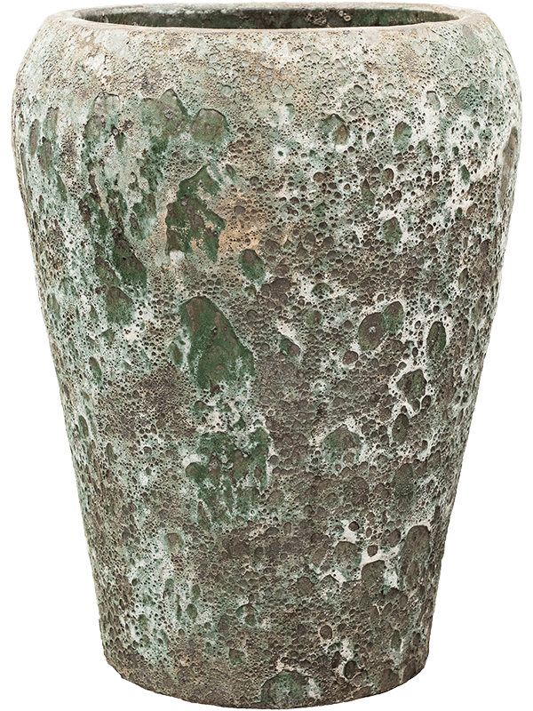 Baq Lava Plant Pot 68cm Height 36cm Dia Coppa Relic Jade
