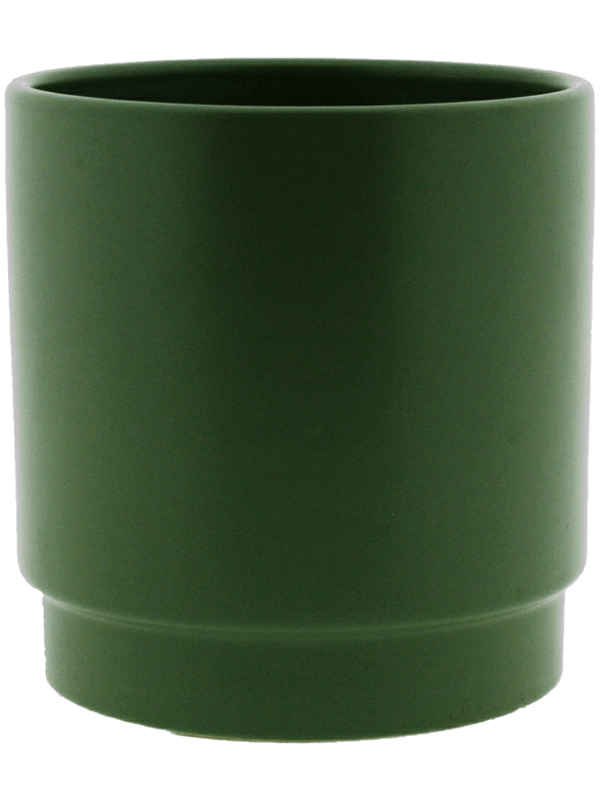 Eno Matt Plant Pot 11cm Height 9cm Dia Pot Olive
