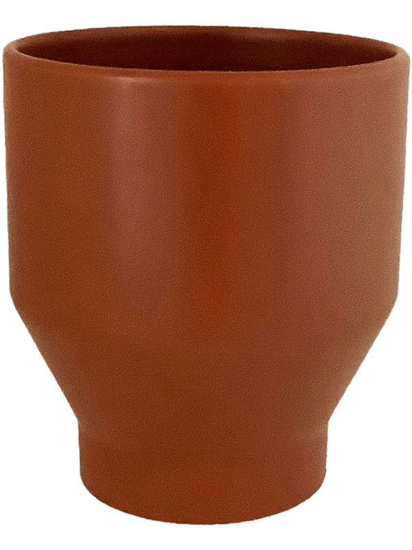 Land Plant Pot 23cm Height 19cm Dia Pot Matt Terra