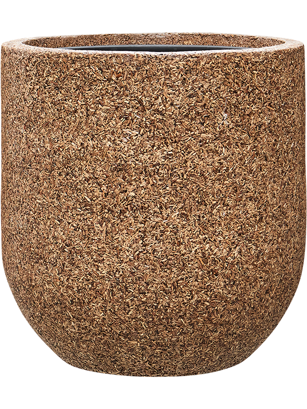Baq Naturescast Plant Pot 50cm Height 38cm Dia Couple Natural (with liner)