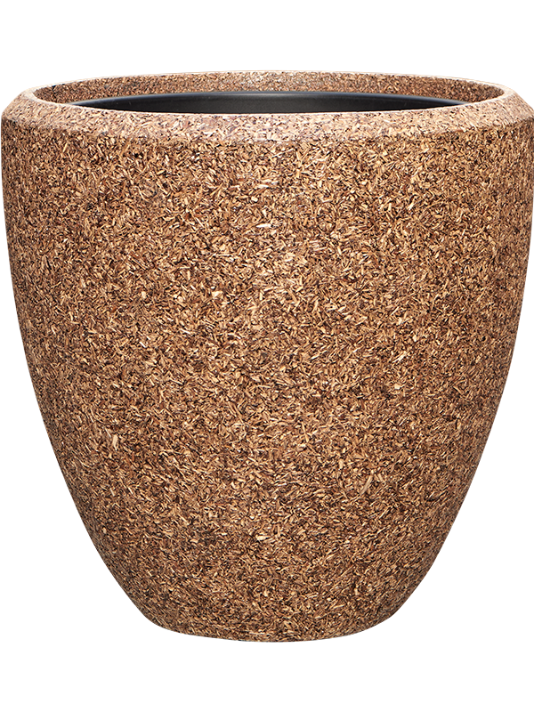 Baq Naturescast Plant Pot 50cm Height 41cm Dia Couple Natural (with liner)