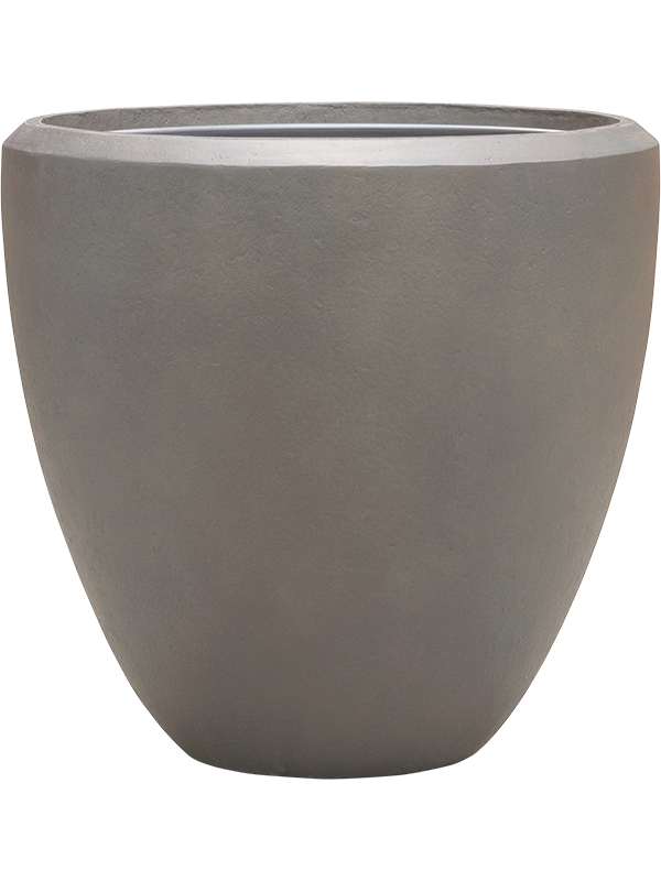 Baq Nucast Plant Pot 50cm Height 41cm Dia Couple Elephant Grey (with liner)