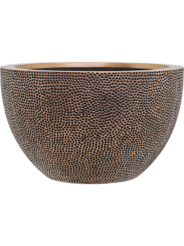 Baq Opus Hit Plant Pot 27cm Height 30cm Dia Bowl Gold