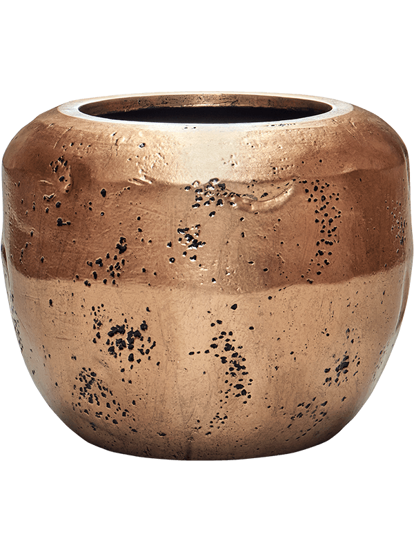 Baq Opus Raw Plant Pot 30cm Height 23cm Dia Couple Gold