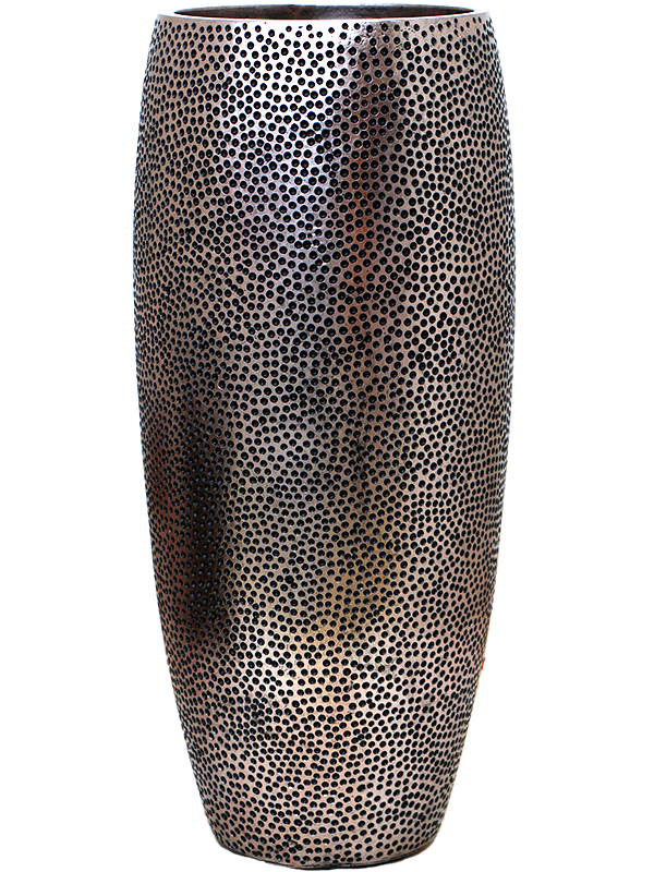 Baq Opus Hit Plant Pot 75cm Height 24cm Dia Partner Silver (with liner)